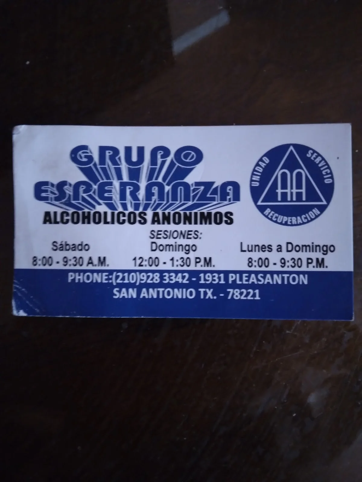 Alcoholics Anonymous - Photo 1